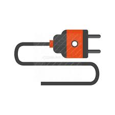 Electric Plug Flat Multicolor Icon
