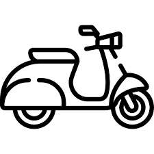 Motorcycle Free Transport Icons