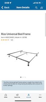Rise Universal Bed Frame For In