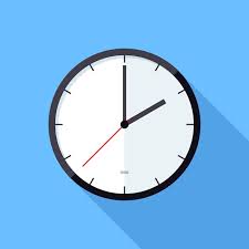 Premium Vector Clock Ilration Icon