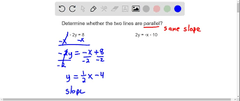 Write Equations Of Parallel Lines