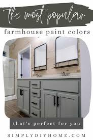 Popular Farmhouse Paint Colors