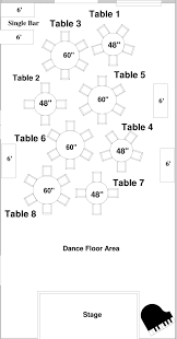 Floor Plan For Your Wedding Reception