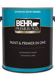Exterior Satin Enamel Paint Behr