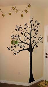 Diy Painted Trees For Bedroom Or Living