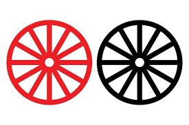 Wagon Wooden Wheel Icon Wheel Vector