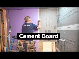 How To Install Cement Board For A
