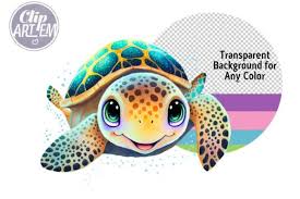 Baby Turtles Wall Art Images Bundle