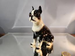 Porcelain Bulldog Or Boston Terrier