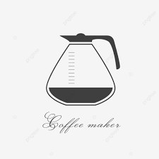 Black Filter Coffee Maker With Glass