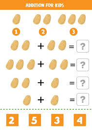 Potato Solve The Equation Math Game