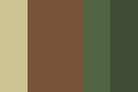 Rhodesian Brushstroke Color Palette