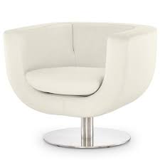 Macie Swivel Chair Ivory