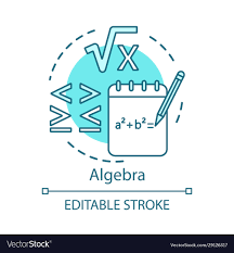 Algebra Concept Icon Advanced