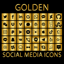 Golden Icon Png Images With Transpa