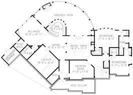 Cottage Floor Plan 6 Bedrms 5 5