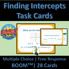 Form Algebra 1 Boom Task Cards