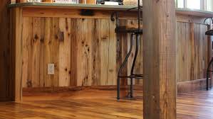 reclaimed wood columns