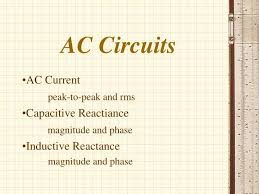 Ppt Ac Circuits Powerpoint