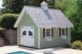 Amish Built Colonial Garden Sheds
