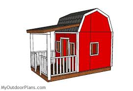 Barn Playhouse Plans Myoutdoorplans