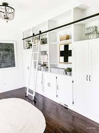 Diy Floor To Ceiling Bookshelves And