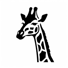 Premium Ai Image Giraffe Icon Line