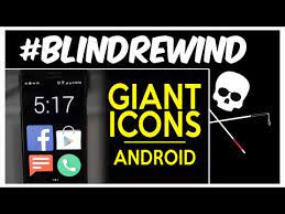 Giant Icons Blindrewind