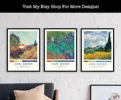 Van Gogh Flowering Garden Print