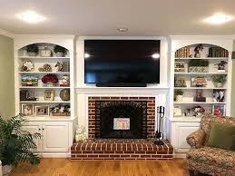 Fireplace Cabinets Built In Wall