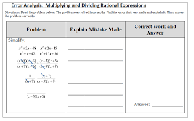 Solved Error Ysis Multiplying And