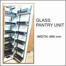 Glass Pantry Unit Soft Close At Rs