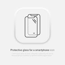Device Protect Glass Vector Icon