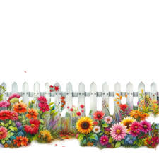 White Picket Fence Png Transpa