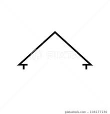 Roof House Icon Logo Design Template