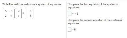 How Can I Write This Matrix Equation As