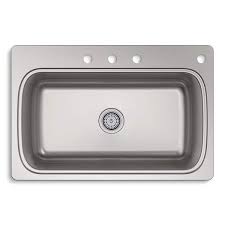 Kitchen Sink With 4 Faucet Holes