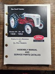 Ford Tractor Parts Manual And Assembly