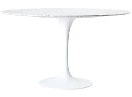 Tulip Round Marble Dining Table