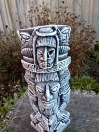 Aztec Totem Pole Quality Stone Garden