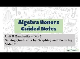 U8d2 Solving Quadratic Equations