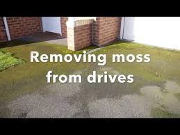 How To Remove Moss On Drives And Patios