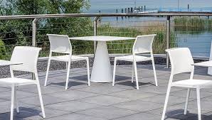 Cone Shaped High Table For A Cafe Or