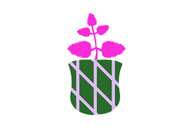Flower Icon For Garden Design Creative