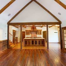 reclaimed wood ceiling beams hand