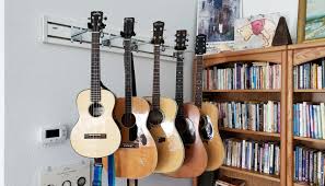 Guitar Hanger Mx Eclectic Bedroom