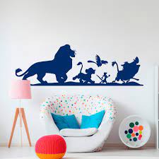 Wall Sticker Lion King Characters
