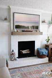 Diy Wood Mantel Simple To Make