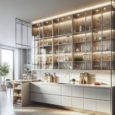 Upper Kitchen Cabinets With Glass Doors