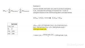 Calculate The Enthalpy Of A Reaction